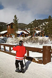 North America Travel Destination Drucke: Keystone Ski Resort