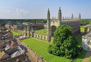 Cambridgeshire Drucke: König-Kolleg und Kapelle in Cambridge im Kamerun