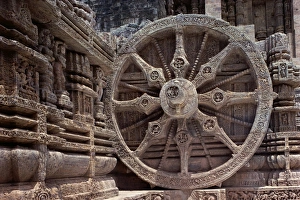 Ein Detail vom Konark-Tempel