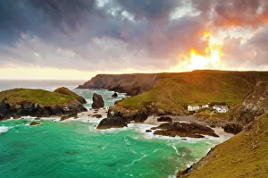 Kynans Cove im Lizard in Cornwall im Vereinigten Königreich Großbritannien Europa