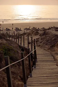 Bilder Datiert 11. Januar 2000: Strand von La Barrosa