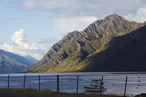 New Zealand Physical Geography Drucke: Lake Hawea