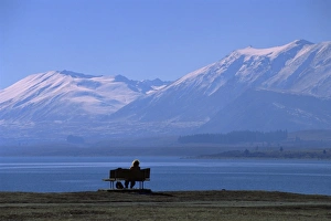 Lake Tekapo New Zealand Drucke: Lake Tekapo