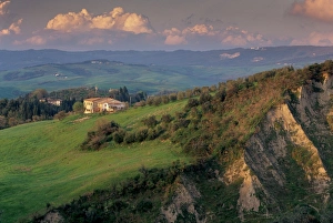 Volterra Landscape Drucke: Landscape typical of the region