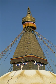 Der größte Stupa im Nepal