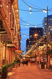 Larimerplatz in Denver im Bundesstaat Colorado der Vereinigten Staaten von Amerika Nordamerika
