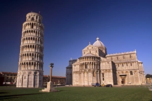 Drucke von Die Leaning-Turm (Torre Pendente), der zwischen dem 12. und 14 Pisa Drucke: Hängende Tur