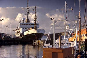 Shetland Islands UK Drucke: Lerwick harbour