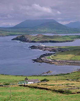 Ireland Travel Destination Drucke: Lighthouse