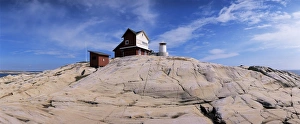 European Lighthouse Drucke: The lighthouse on Stora Svangen