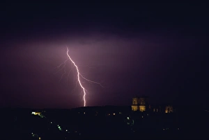 Lightning Storm Photography Drucke: Lightning