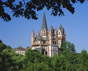 Catholic Churches In Germany Drucke: Limburg cathedral