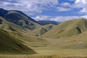 Pacific Island Scenery Drucke: Lindis Pass