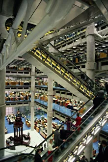 Das Lloyds-Building von Richard Rogers im Stadtteil der City of London in London