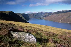 Drucke von Loch Muick und Lochnagar nahe Ballater in der Schottland (Aberdeenshire), Vereinigtes Königreich (Europa) Aberdeenshire Drucke: Loch Muick und Lochnagar