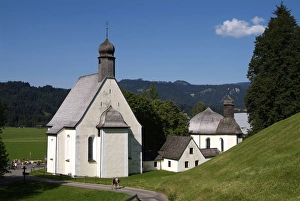 Bavarian Religious Landmarks Drucke: Loretto chapels, Oberstdorf, Allgau, Bavaria, Germany, Europe