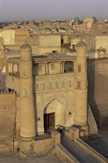 Bukhara Architecture Drucke: Main gate dating from the 18th centruy
