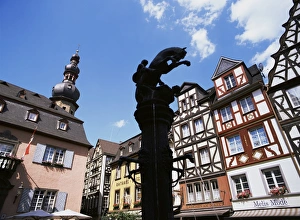 Cochem Germany Drucke: Main square