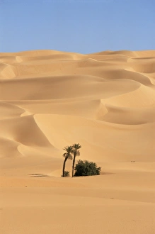 Libya Desert Landscape Drucke: Mandara area