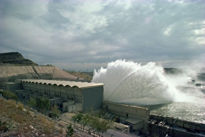 Contemporary Travel Images Drucke: Mangla Dam
