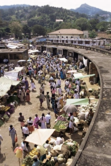 South Asia Travel Destination Drucke: Market area