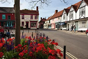 Marktbergheil in Woodbridge im Landkreis Suffolk in Südengland im Vereinigten Königreich der Europäischen Union
