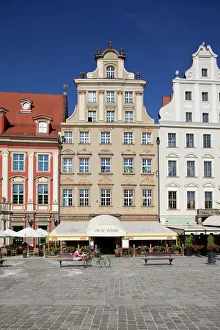 Drucke von Marktplatz Altstadt Wrocław Schlesien Polen Europa Polen Drucke: Marktplatz Altstadt Wrocław Schlesien Polen Europa
