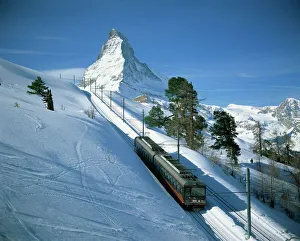 Europe Travel Destination Guide Drucke: The Matterhorn