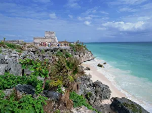 North America Travel Destinations Drucke: Mayan ruins of Tulum