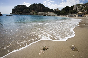 Mediterranean Seafront Properties Drucke: Mazzaro beach