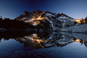 Mirror Image Of Mountains Drucke: McClellan Peak