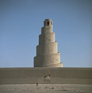 Mesopotamian History Drucke: Minaret at Samarra