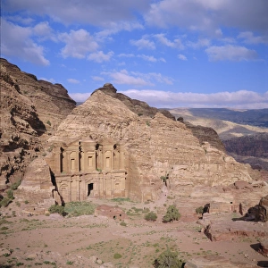 Nabatean Architecture Drucke: Monastery (ad-Deir)