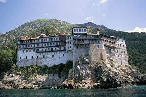 Mount Athos Monastery Drucke: Monastery, Athos