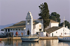 Corfu Monastery Drucke: Monastery Vlachema
