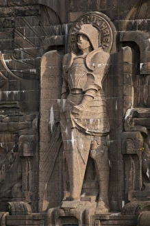 Leipzig Monument Drucke: Monument to the Battle of the Nations, Leipzig, Saxony, Germany, Europe