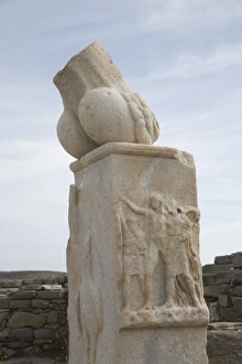 Delos Drucke: Denkmal des Karystios