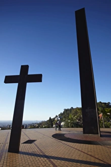 Traditional Brazilian Culture Drucke: Monuments at Praca do Papa (Popes Square)