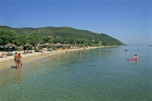 Corfu Island Holidays Drucke: Moraitika Beach