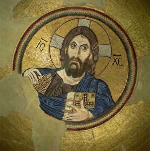Orthodox Christian Art Drucke: Mosaic of the Almighty