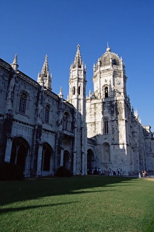 Exterior Building Photography Europe Drucke: Mosteiro dos Jeronimos