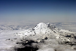 Bilder vom 29. Mai 2008: Gipfel von Mount Rainier, Bundesstaat Washington im Vereinigten Königreich Nordamerika