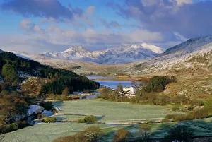 Drucke von Gipfel von Snowdon im Nationalpark Snowdonia in Wales (UK), Europa Verwandte Bilder Drucke: Gletscherberg von Snowdon
