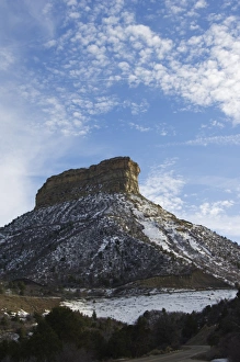 Natural Landmarks In North America Drucke: Mountain Peak in Mesa Verde