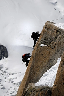 Mont Blanc Summit Drucke: Mountaineers