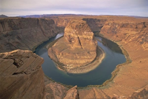 Remote Travel Destinations USA Drucke: Muleshoe Bend
