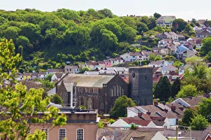 Wales Drucke: Wales (Gower), Mumbles und Swansea im Vereinigten Königreich in Europa