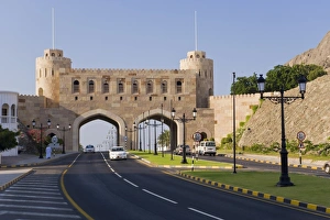 Middle East Landmark Drucke: Muscat Gate