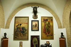Spain Travel Destination Drucke: Museum in the Bull Ring