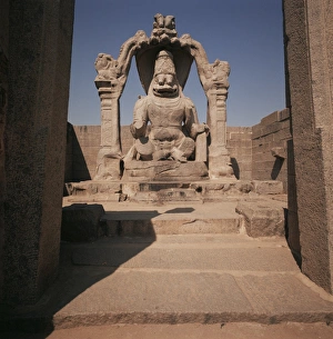 Karnataka Heritage Sites Drucke: Narashima, Hampi